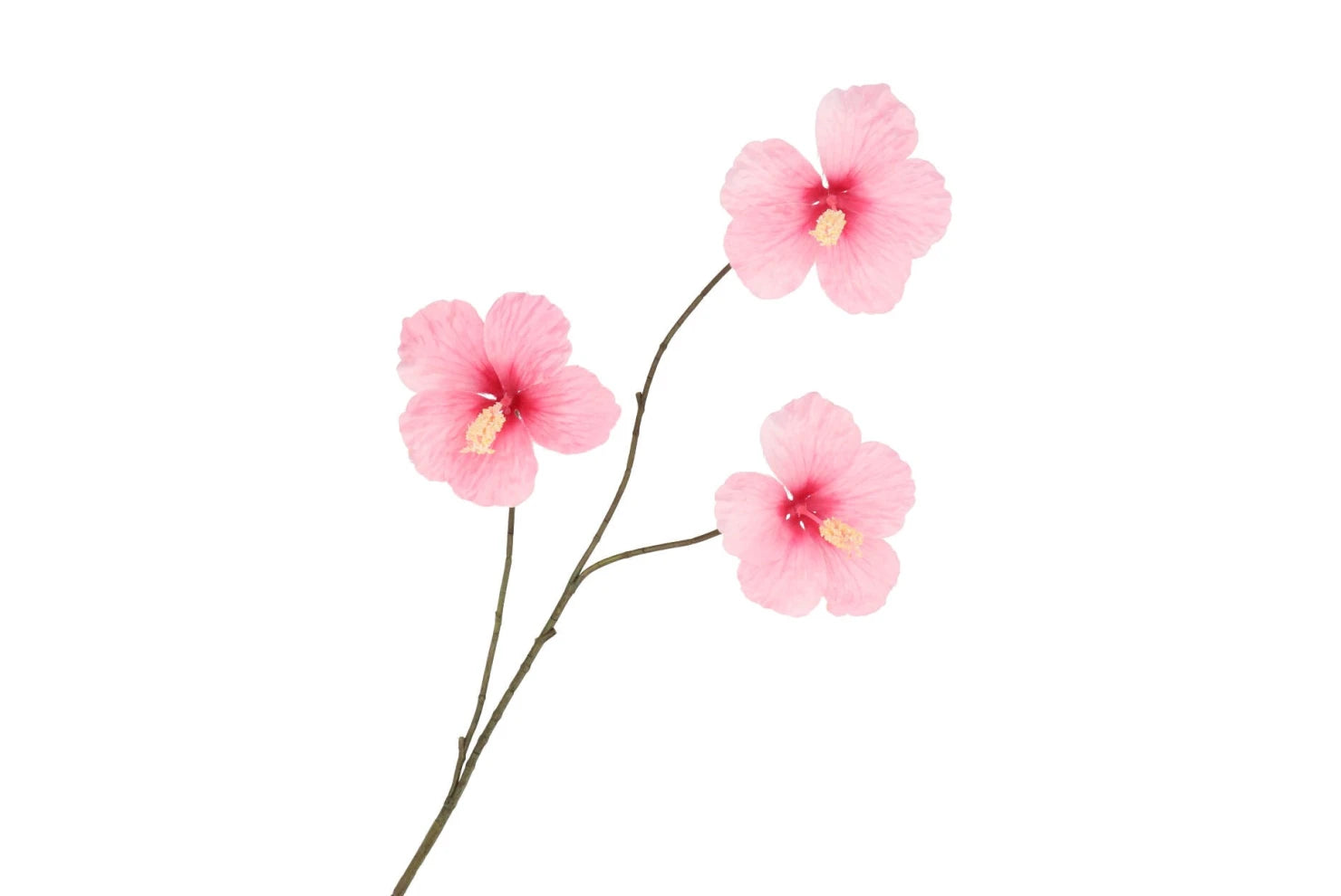SILK HIBISCUS LIGHT PINK